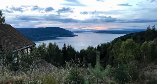 Stately Cabin With Lake Mjøsa Panorama in Hurdal Municipality