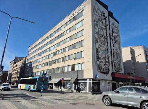 Vinkel - täysin varusteltu kaksio ydinkeskustassa in Pori