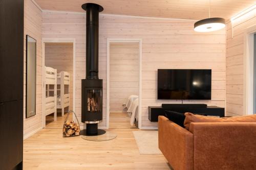 Modern 3BR Villa in Ruka - Private Sauna & Free Parking in Ruka