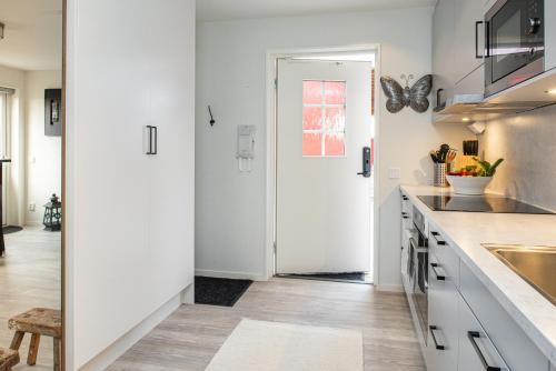 Modernt och mysigt boende i Järvsö med stor uteplats och lugnt läge