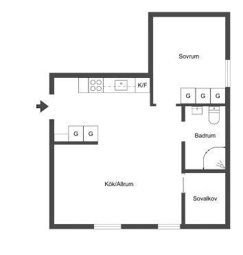 Modernt och mysigt boende i Järvsö med stor uteplats och lugnt läge