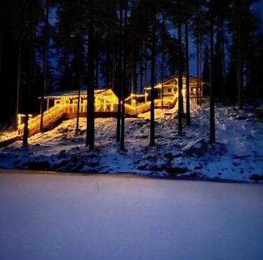 Fishing Cottage Villa Norppa on the lake Saimaa in Punkaharju