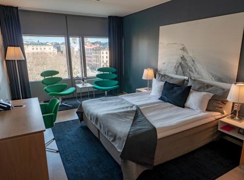 Clarion Hotel Sign in Stockholm